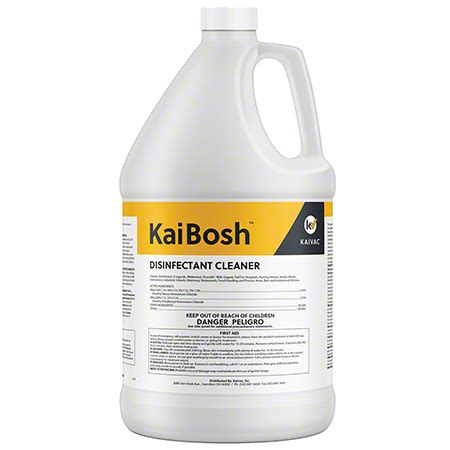 KaiVac® KaiBosh™ Hospital Grade Disinfectant .